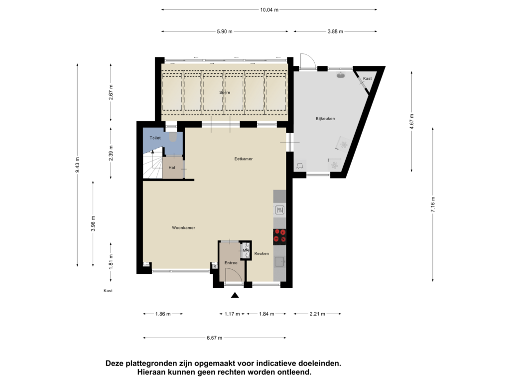 Bekijk plattegrond van Begane Grond van Pampuspad 26