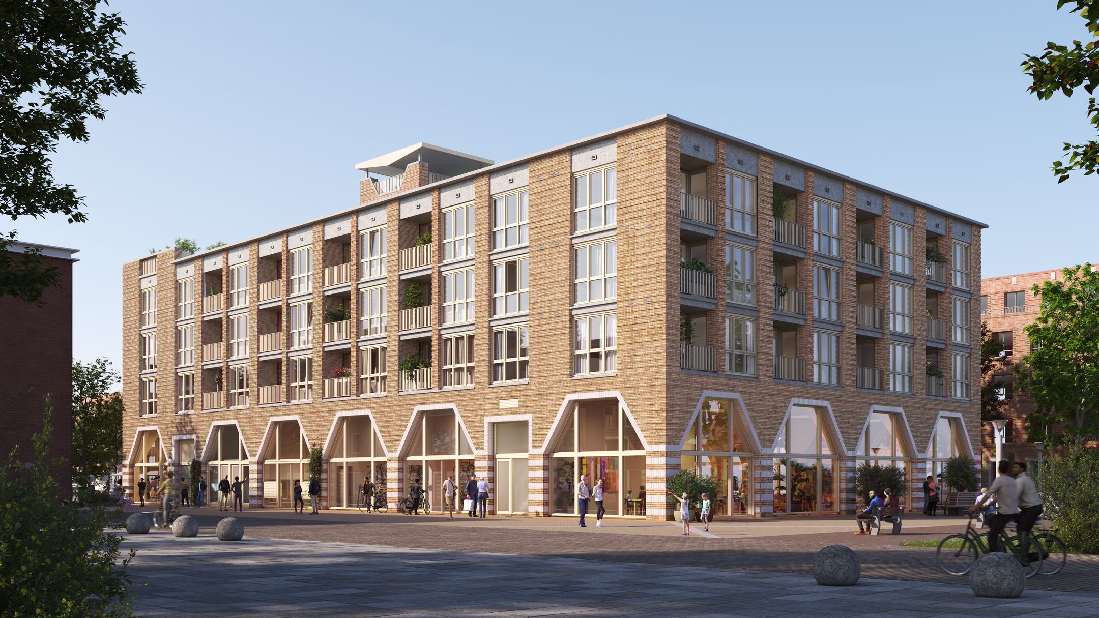 Hoekappartement (Bouwnr. 22)  false