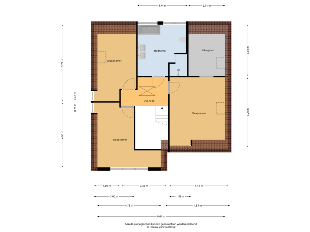 Bekijk plattegrond van Verdieping 1 van Grooterkamp 3