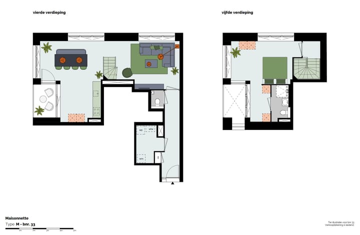 Foto 5 van Maisonnette (Bouwnr. 33)