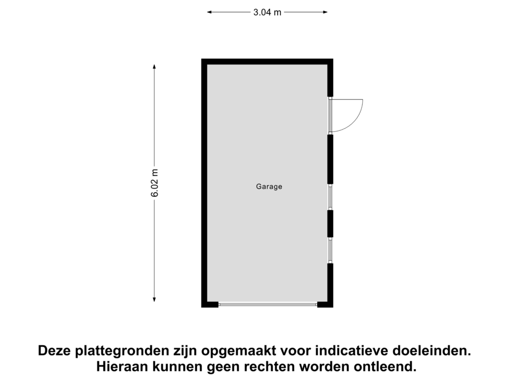 Bekijk plattegrond van Garage van De Kastanje 10