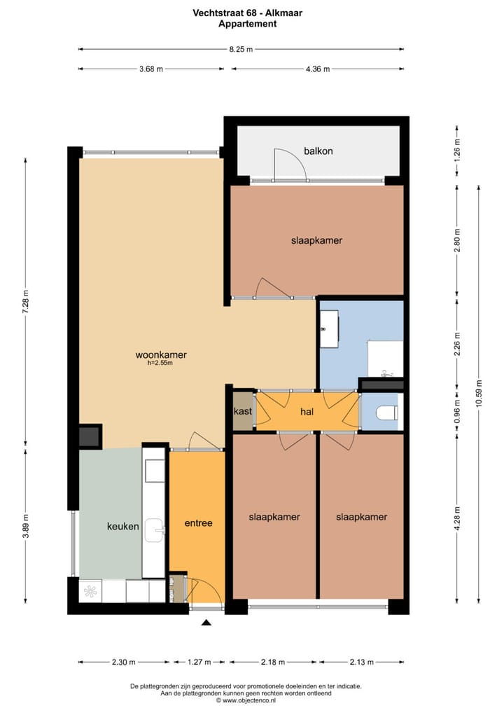 Foto 45 van Vechtstraat 68