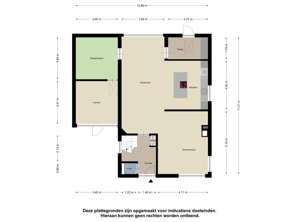 Bekijk plattegrond van Begane Grond van Parlevlietstraat 23