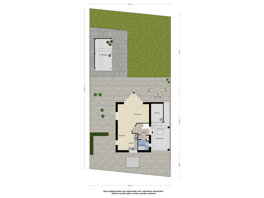 Bekijk plattegrond van Begane Grond_Tuin van Steigerdijk 11-82