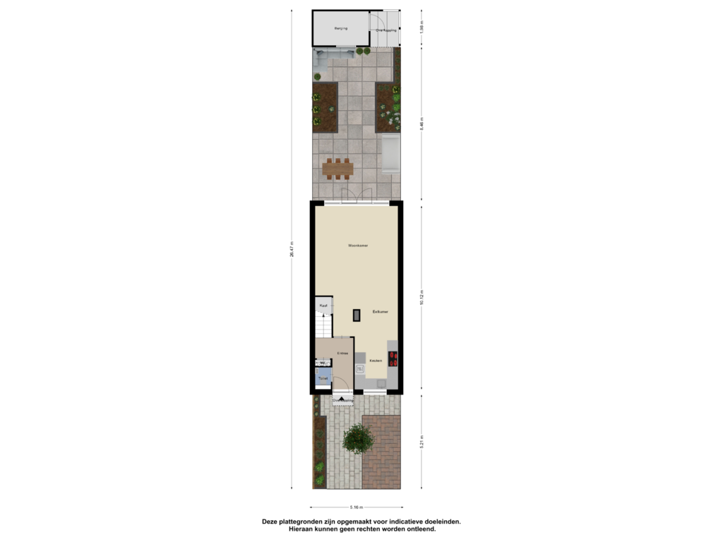 Bekijk plattegrond van Begane Grond_Tuin van Schrijnwerkerstraat 95