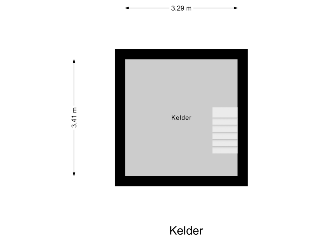 Bekijk plattegrond van Kelder van Schouwenburgsestraat 25