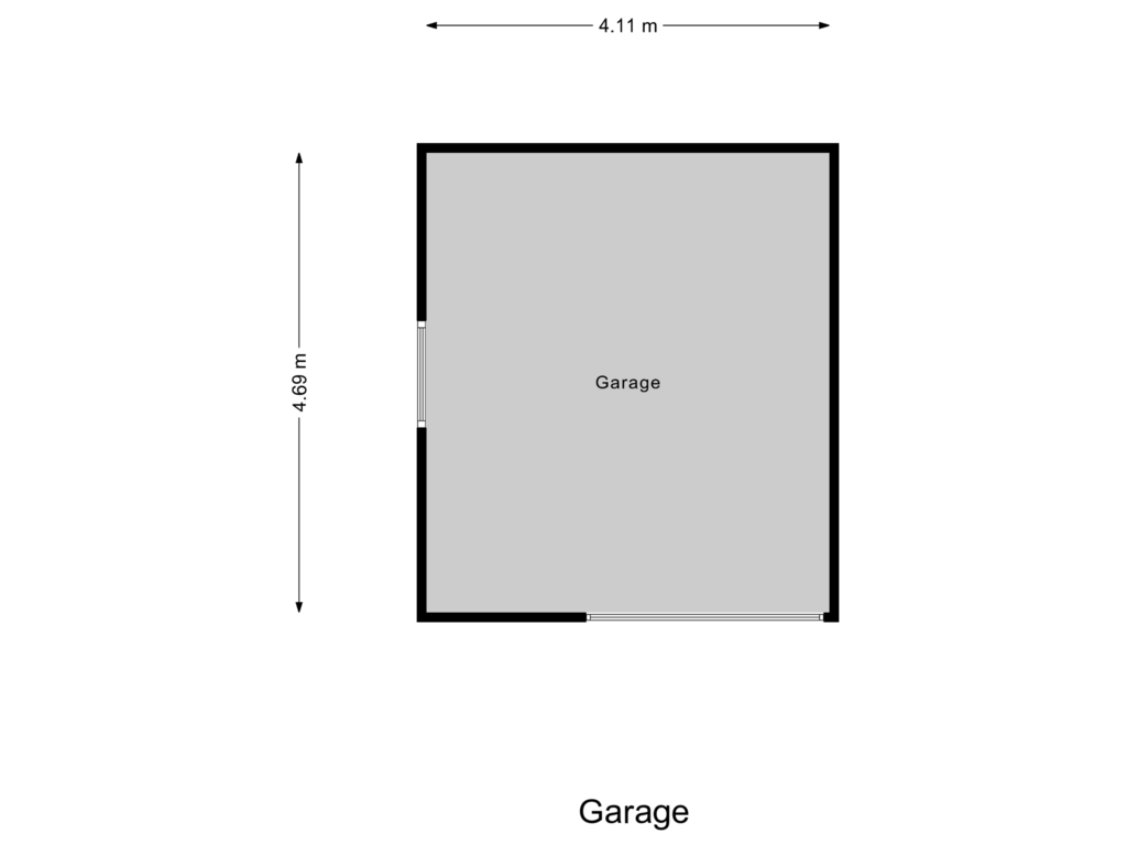 Bekijk plattegrond van Garage van Schouwenburgsestraat 25