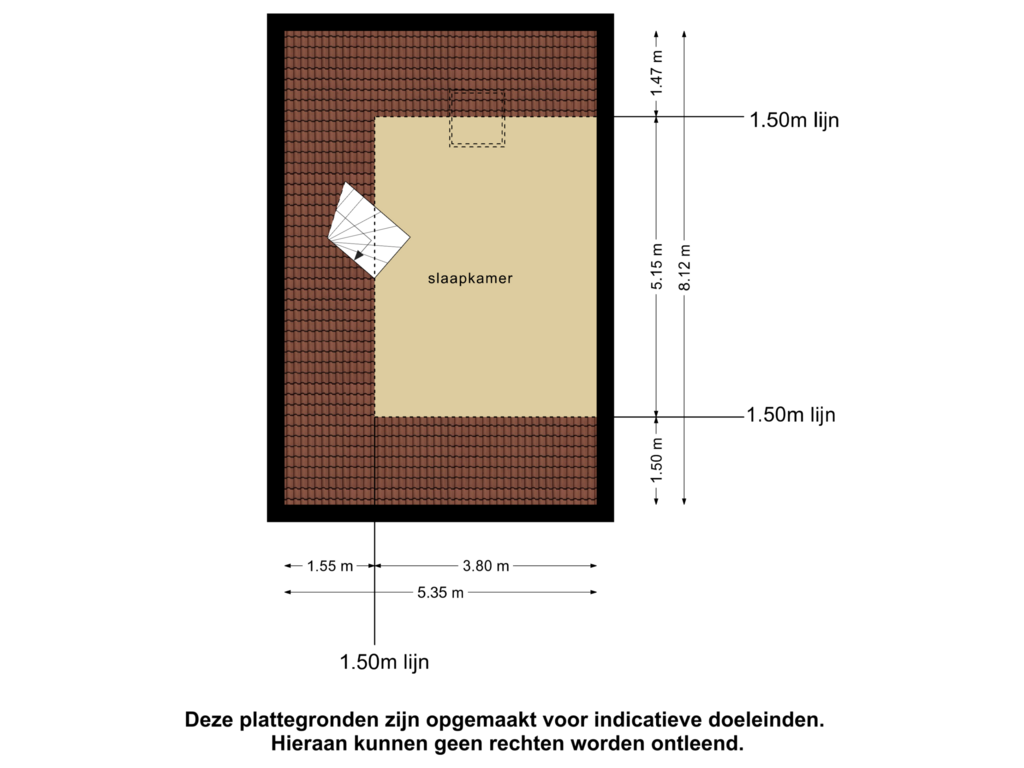 Bekijk plattegrond van 2e verdieping van Paaslelie 17