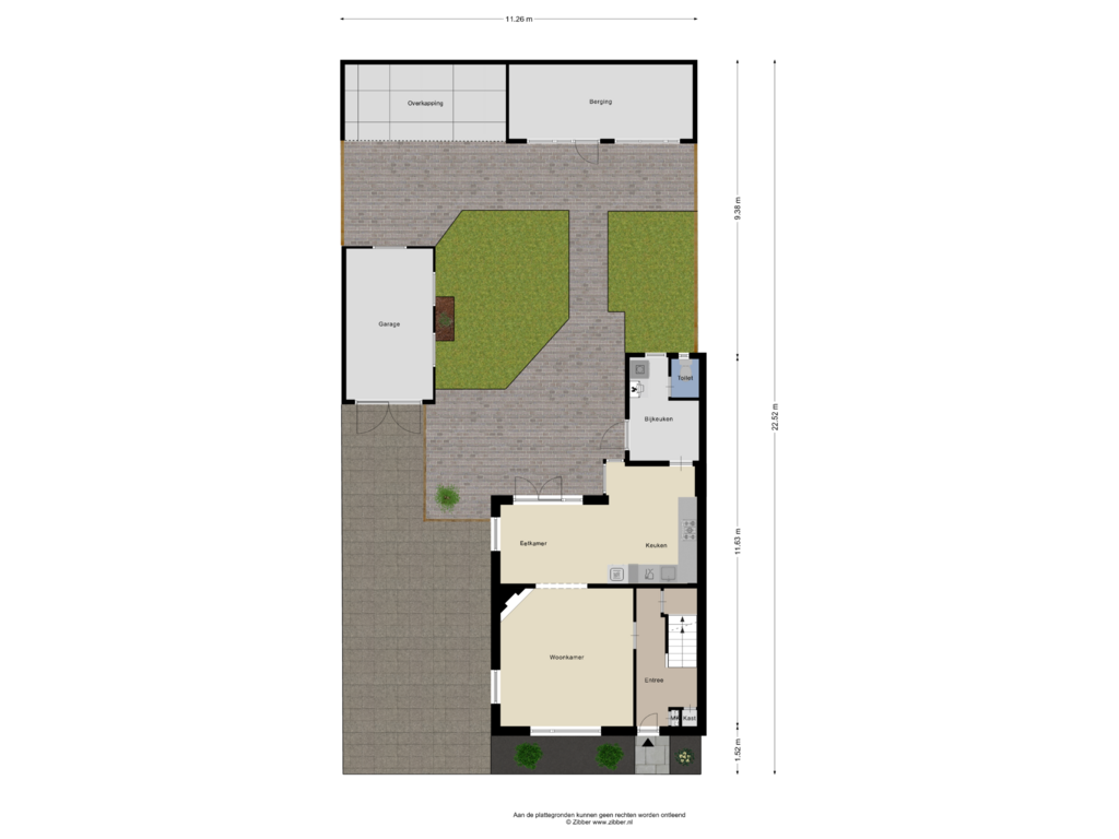 Bekijk plattegrond van Begane grond_Tuin van Schoterschansweg 2