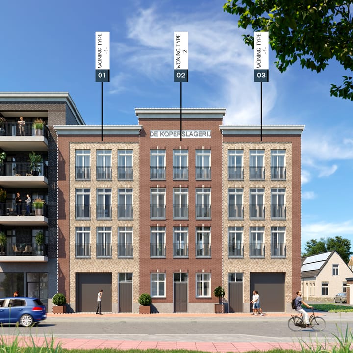 Foto van Kade Drie type 1 Hoekwoning