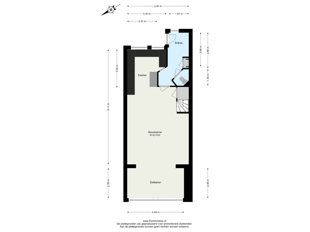 Bekijk plattegrond van Begane Grond van De Liesewey 35