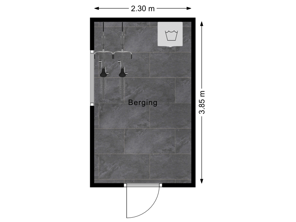 Bekijk plattegrond van Berging van Bereklauw 11