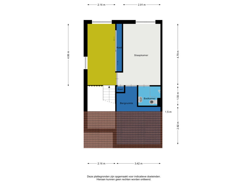 Bekijk plattegrond van 1e verdieping van Neptunus 10