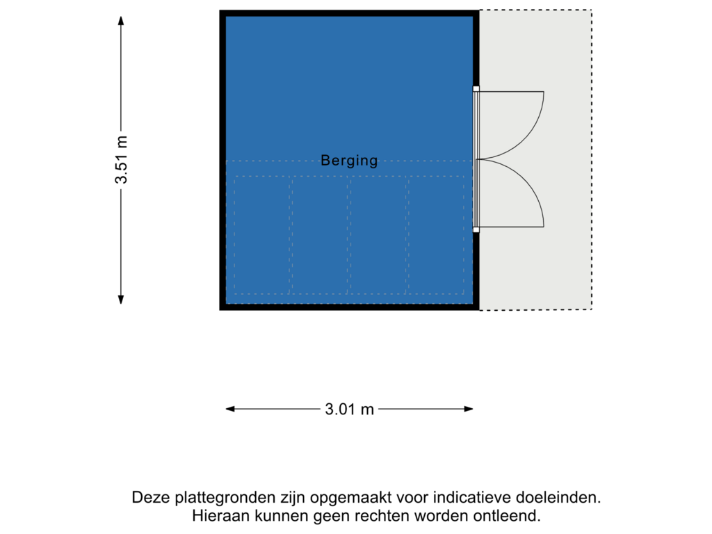 Bekijk plattegrond van Berging van Neptunus 10