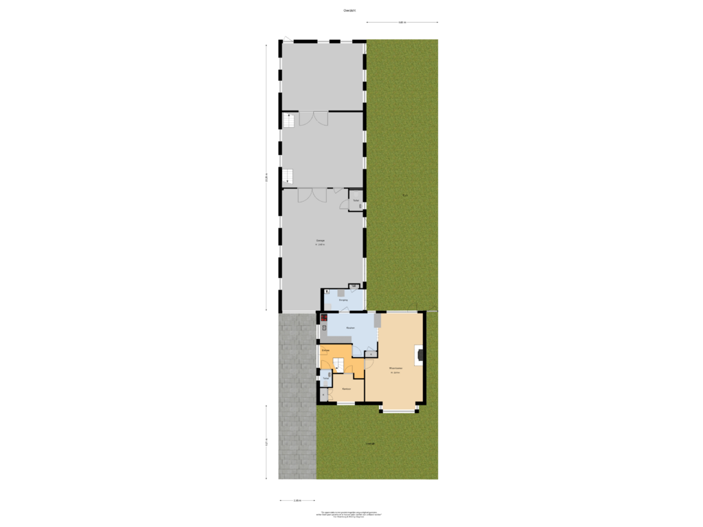 Bekijk plattegrond van Overzicht van Overmeerseweg 41