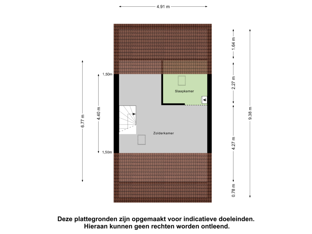 Bekijk plattegrond van Tweede Verdieping van Benraatshoef 228