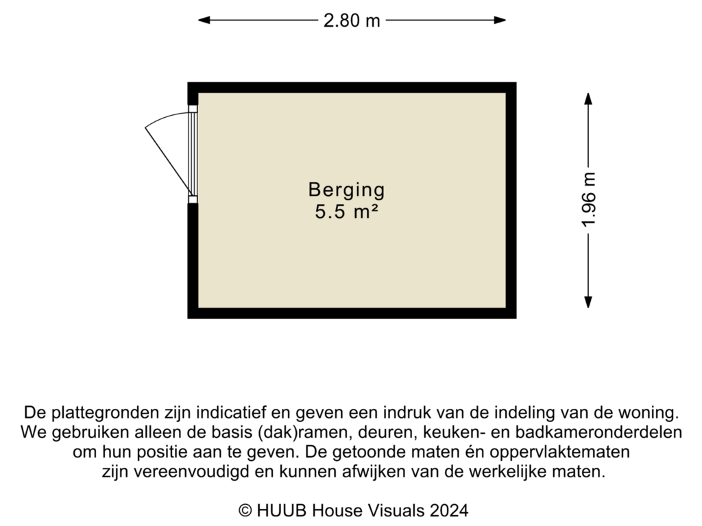 Bekijk plattegrond van Berging van Wijngaard 18