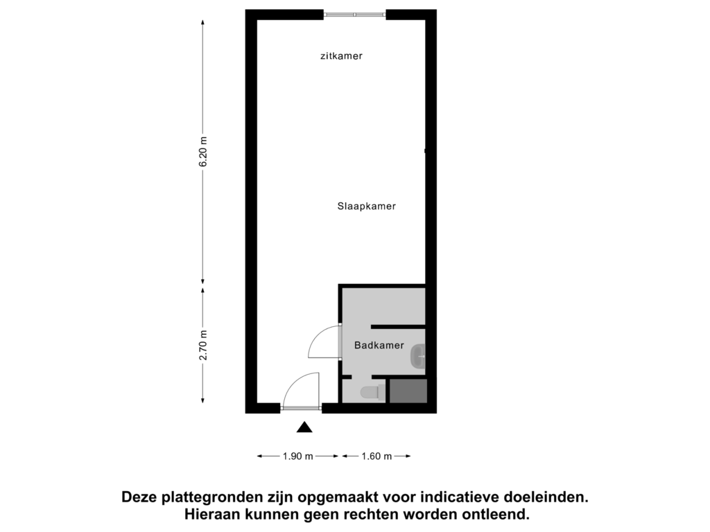 View floorplan of Begane Grond of Domburgseweg 3-126