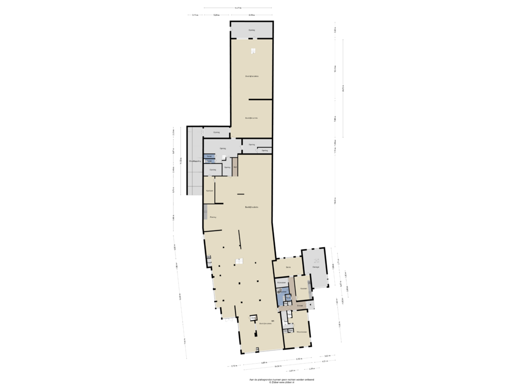 Bekijk plattegrond van Begane Grond van de Brinken 4