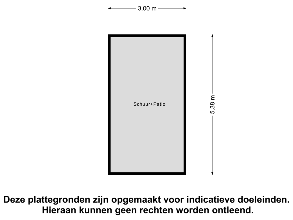 Bekijk plattegrond van Schuur van Ter Haar Romenystraat 2