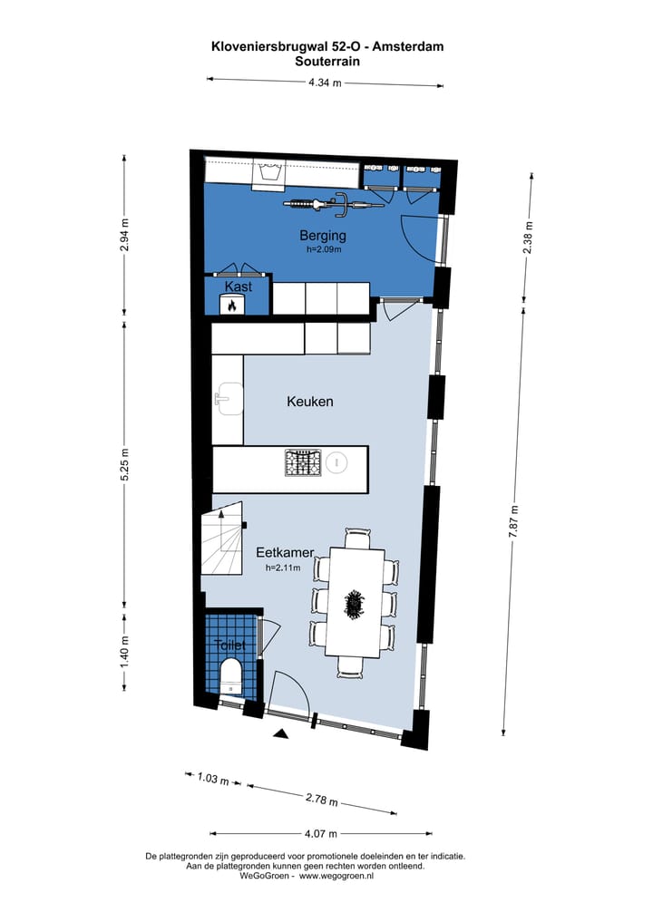 Foto 39 van Kloveniersburgwal 52-O