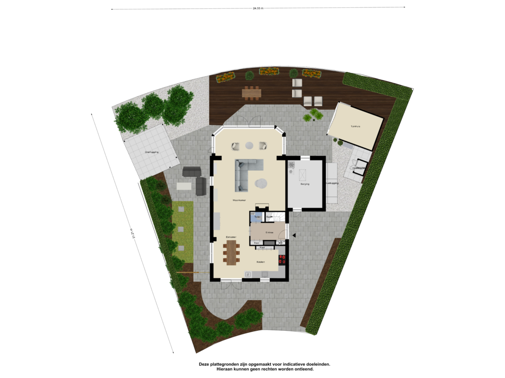 Bekijk plattegrond van Begane Grond_Tuin van Havenlaan 9