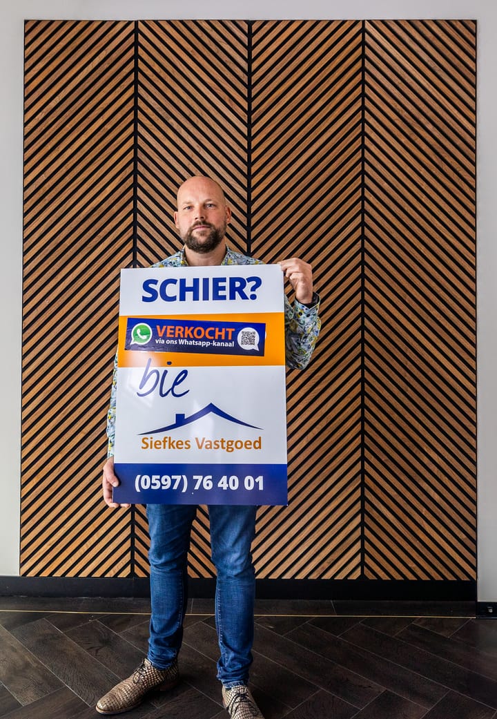 Een promotiefoto voor op kantoor