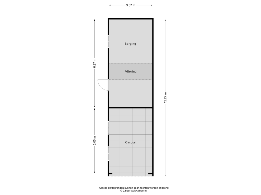 Bekijk plattegrond van Berging van Keupenstraat 29-B