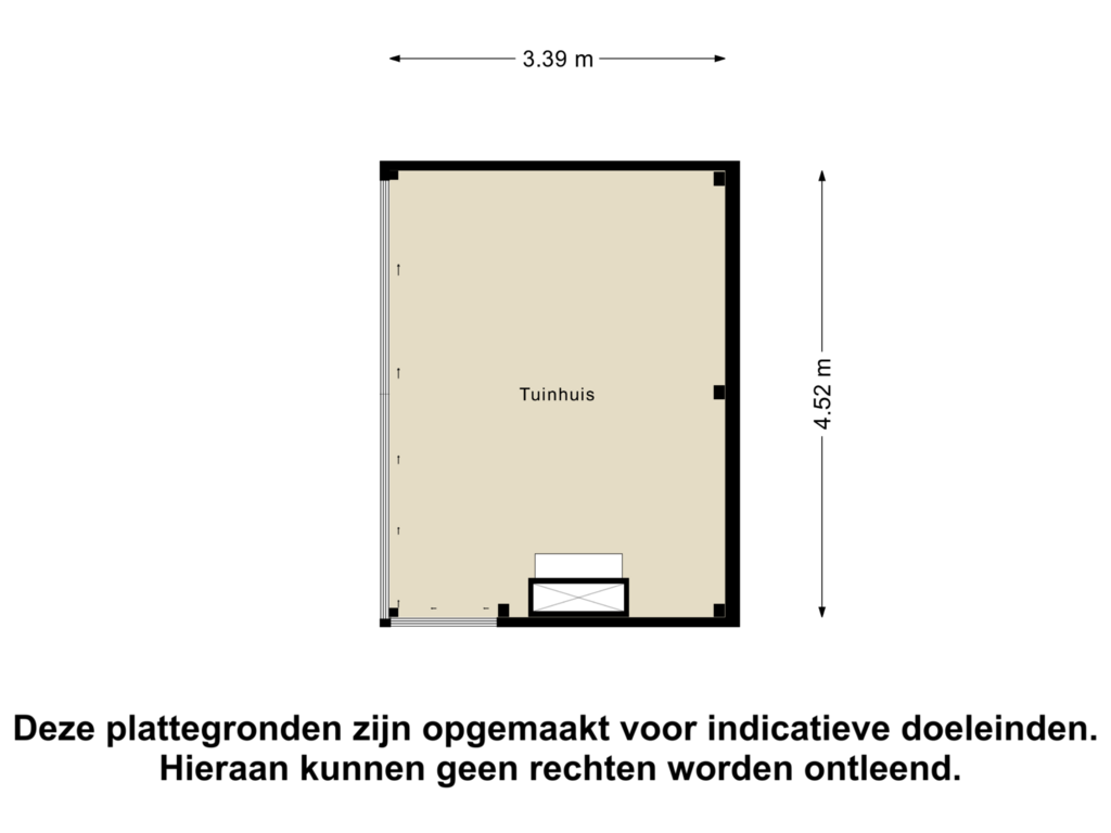 Bekijk plattegrond van Tuinhuis van Rijshaak 2