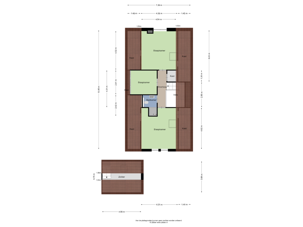 Bekijk plattegrond van Eerste Verdieping van Weyenberg 9