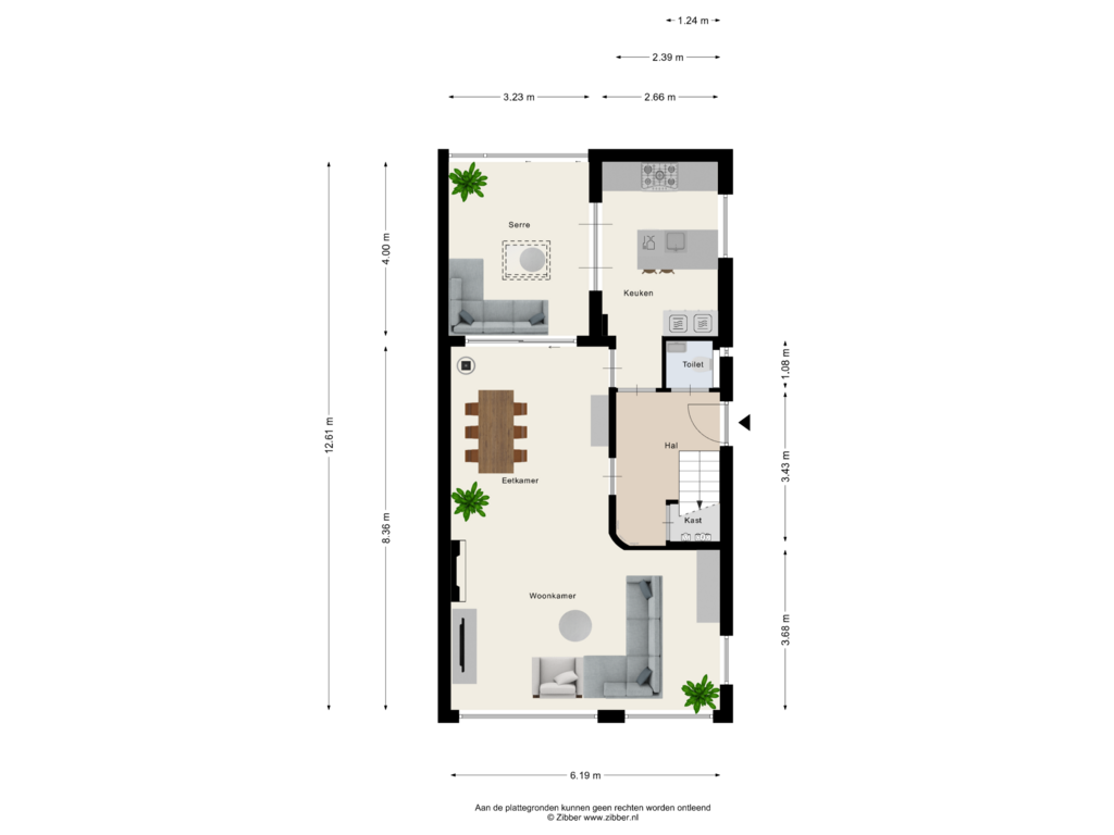 Bekijk plattegrond van Begane Grond van Sterrenlaan 146