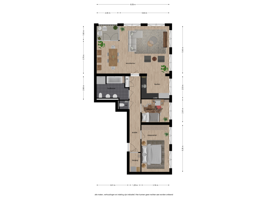 Bekijk plattegrond van First floor van Nonnenveld 134