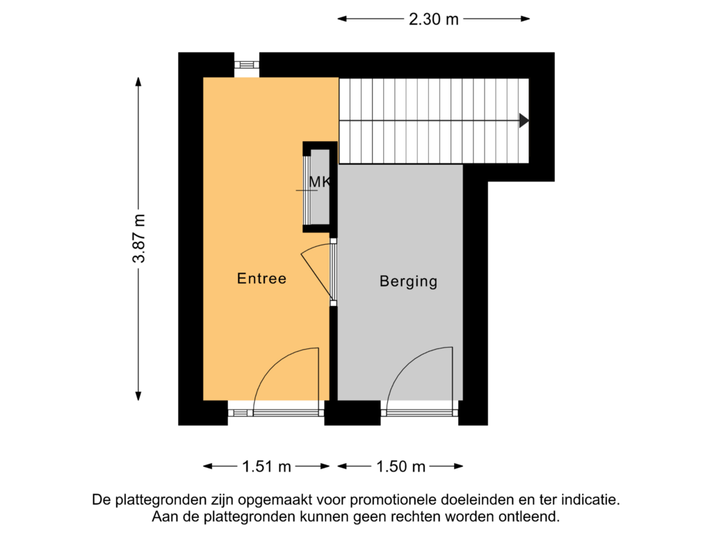 Bekijk plattegrond van Begane Grond van Traaipad 29