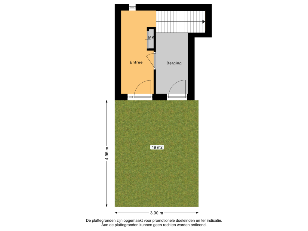 Bekijk plattegrond van Situatie van Traaipad 29