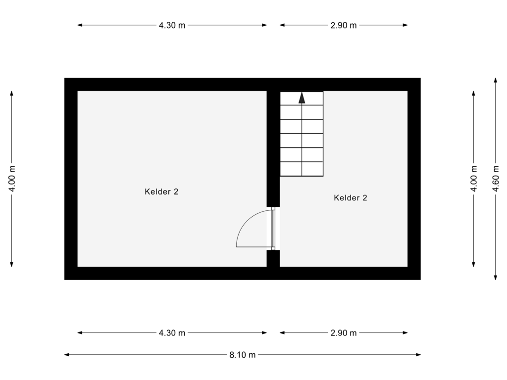 Bekijk plattegrond van Kelder 2 van Bürgermeister Brüningstrasse 10