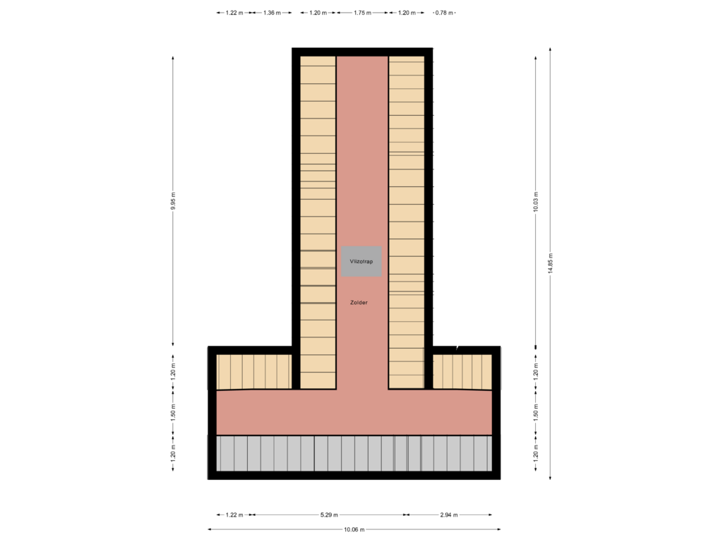 View floorplan of 2e Verdieping of Bürgermeister Brüningstrasse 10