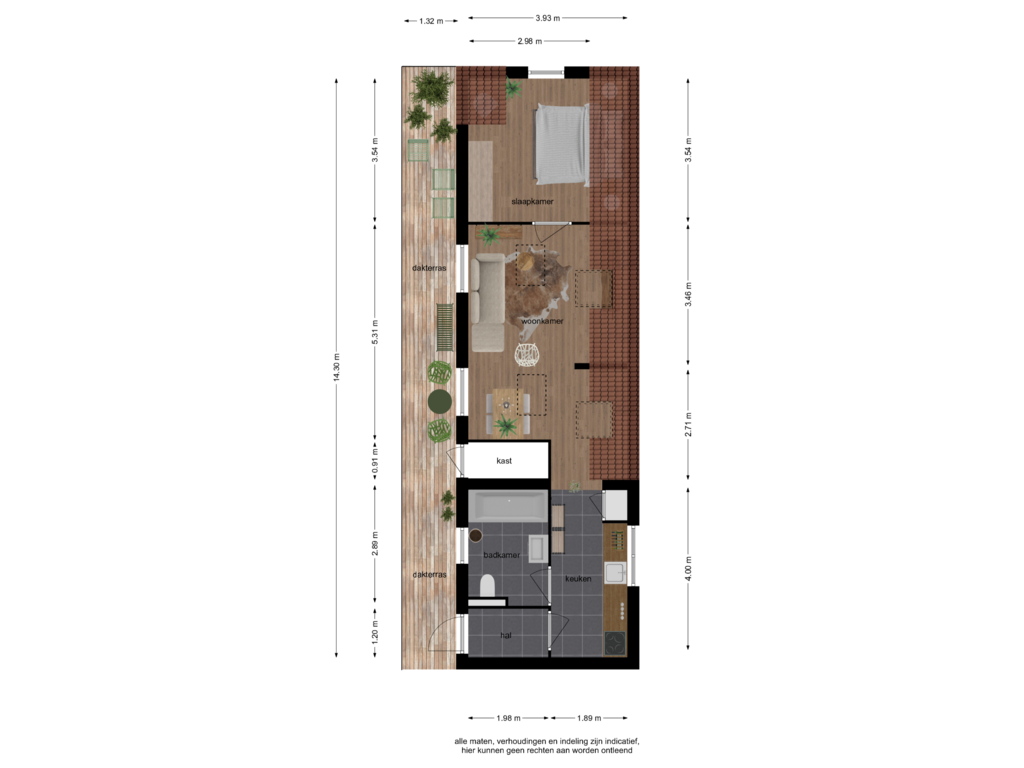 Bekijk plattegrond van First floor van Heuvelstraat 177-A