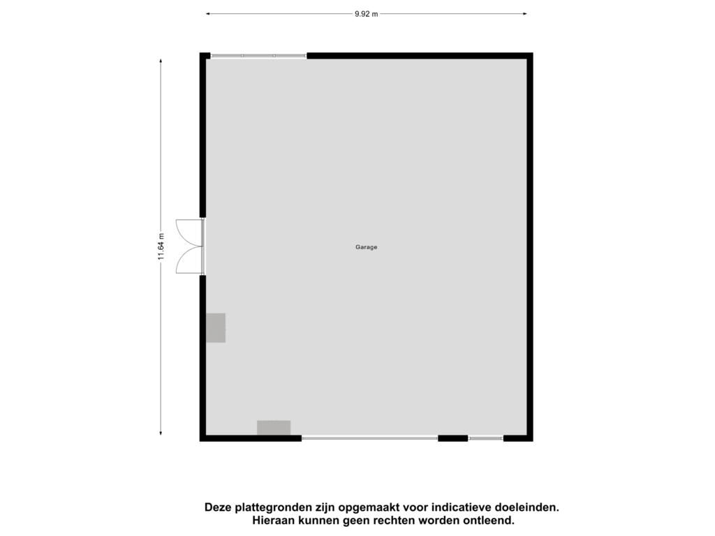 Bekijk plattegrond van Garage van Knuitershoek 2-A