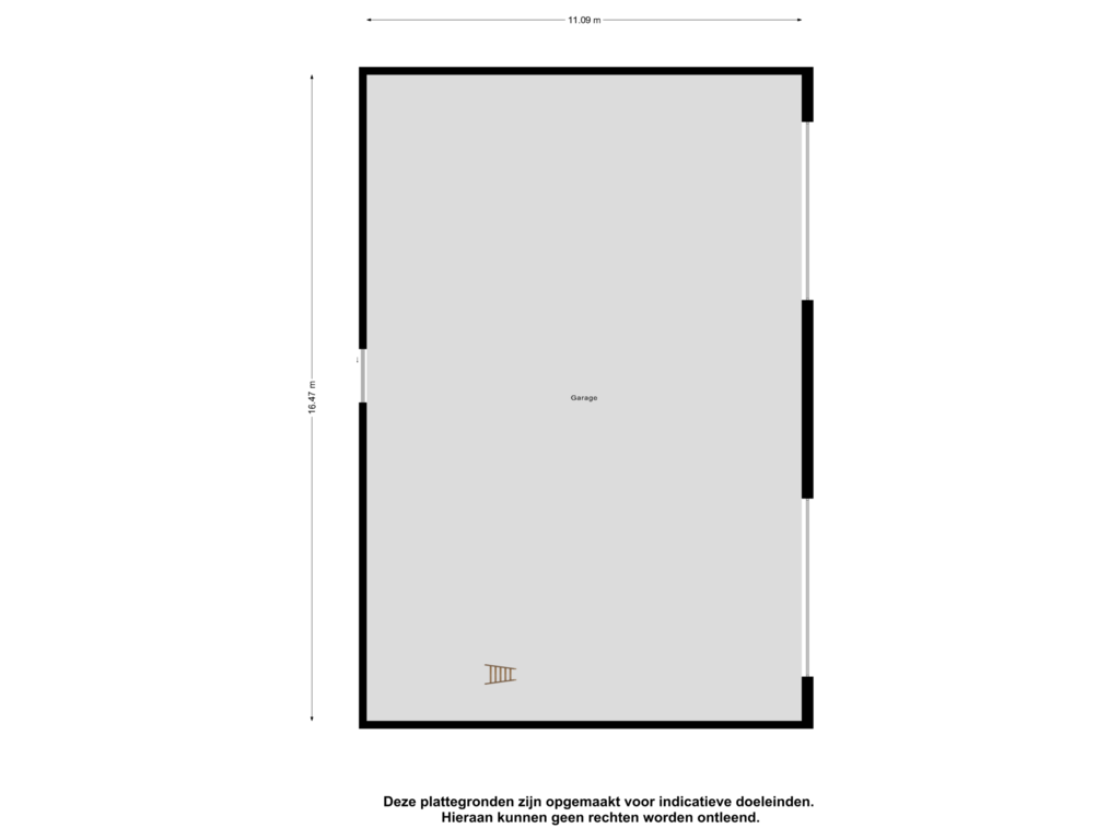 Bekijk plattegrond van Garage van Knuitershoek 2-A