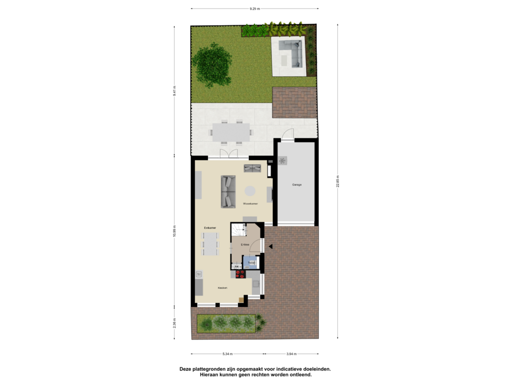 Bekijk plattegrond van Begane grond_Tuin van Merlingsakker 6