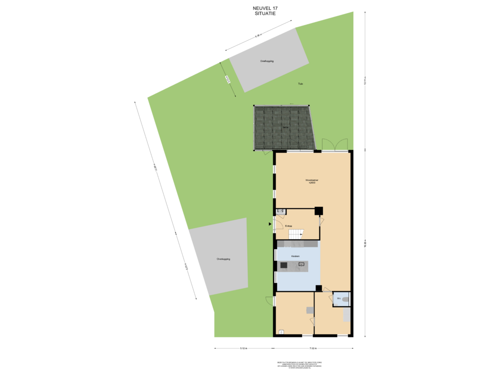 Bekijk plattegrond van Situatie van Neuvel 17