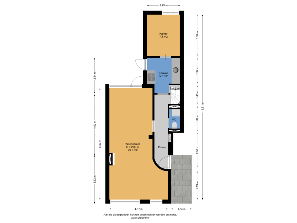 Bekijk plattegrond van Begane Grond van Verlengde J. A. Feithstraat 15