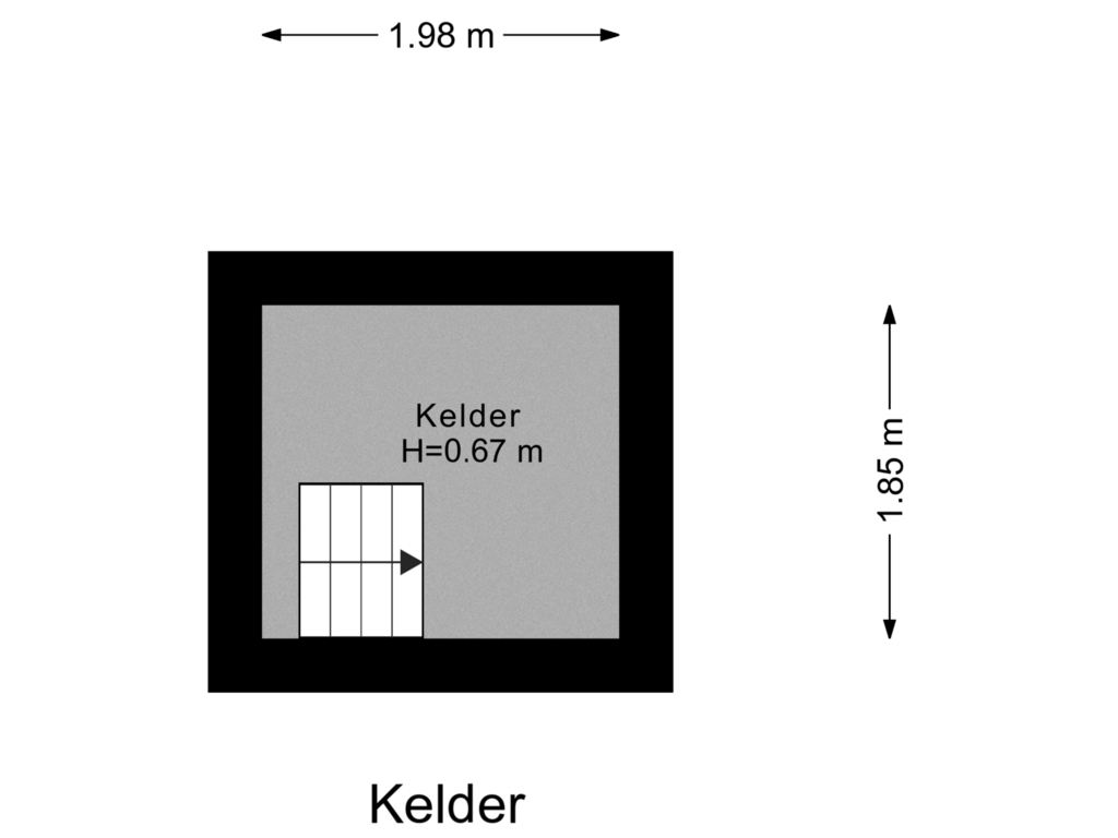 Bekijk plattegrond van Kelder van Nieuw Engeland 39