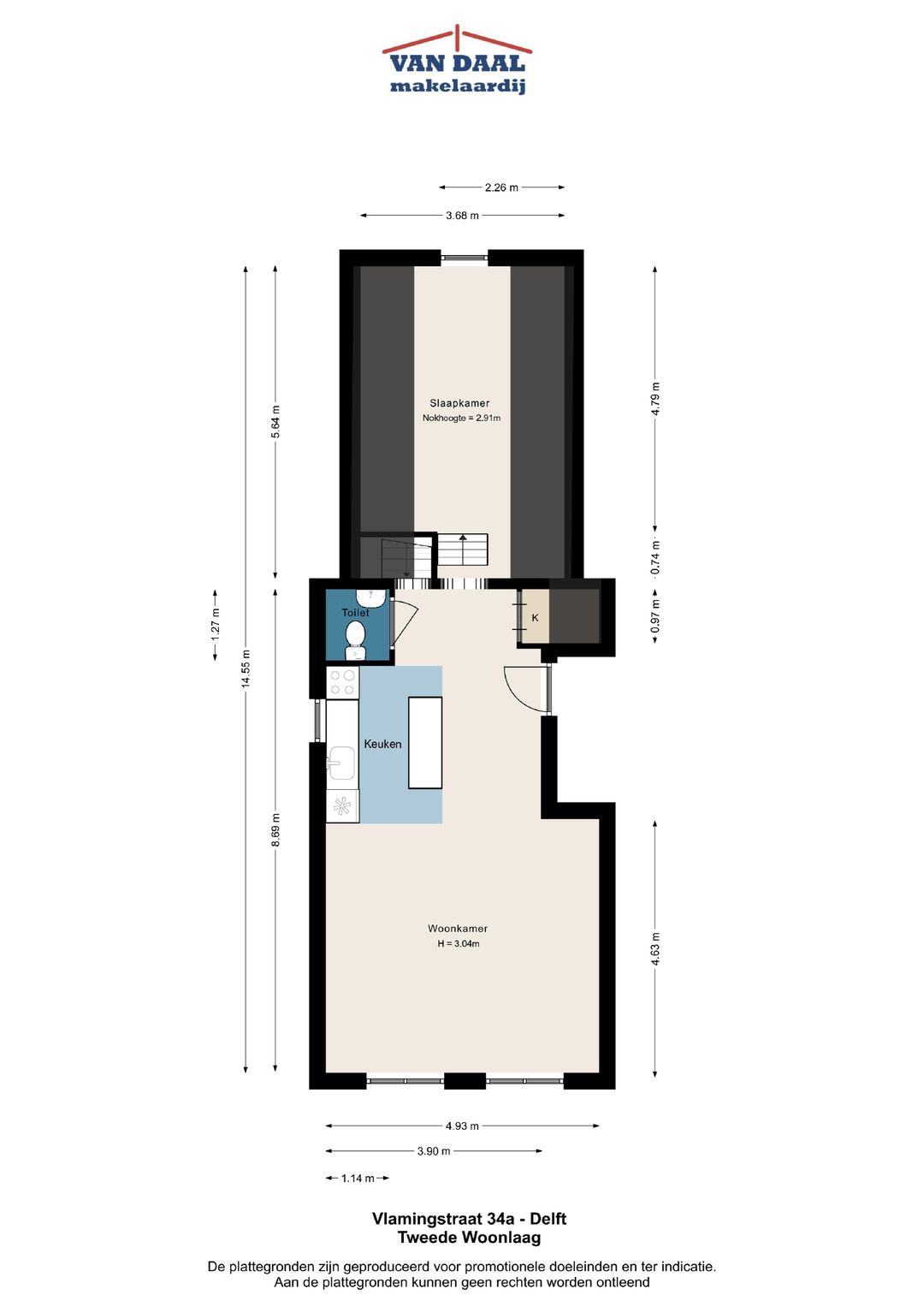 Foto 23 van Vlamingstraat 34-A