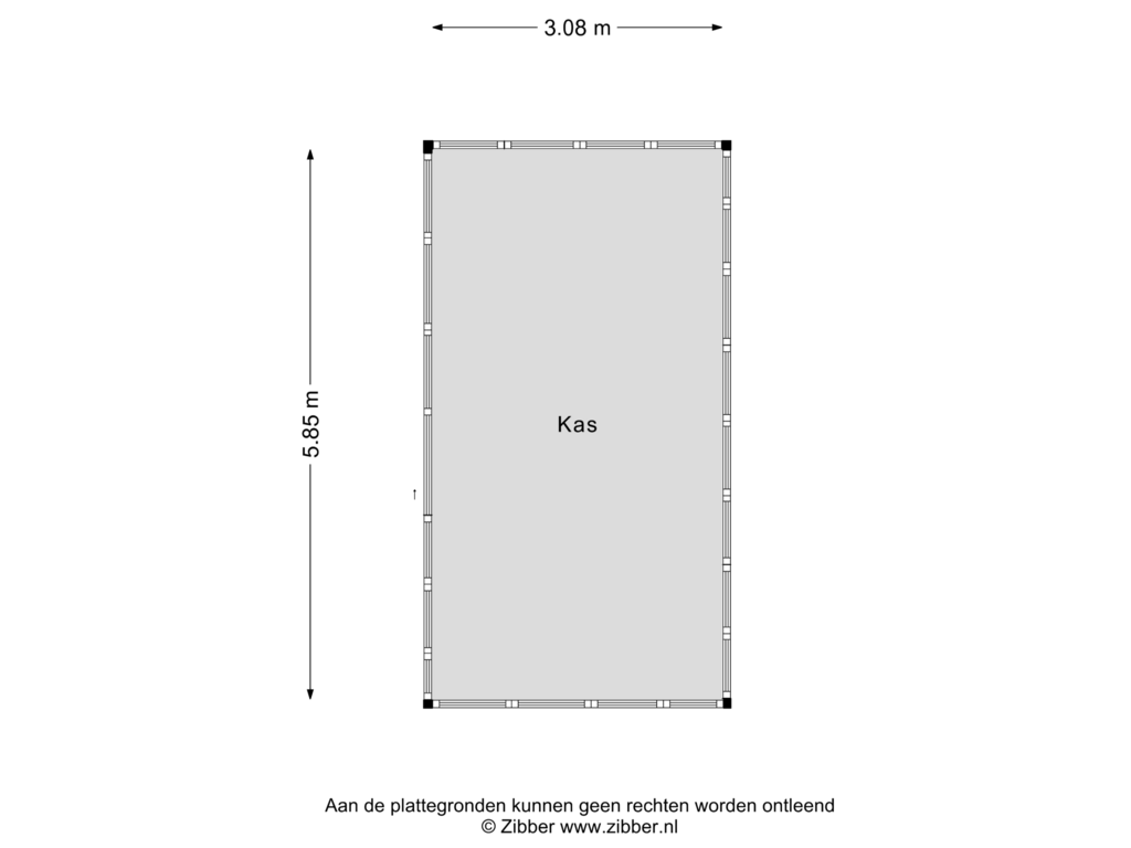 Bekijk plattegrond van Kas van Saltshof 1015