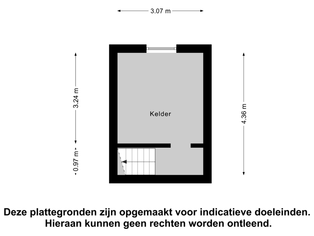 Bekijk plattegrond van Kelder van Vrij 5