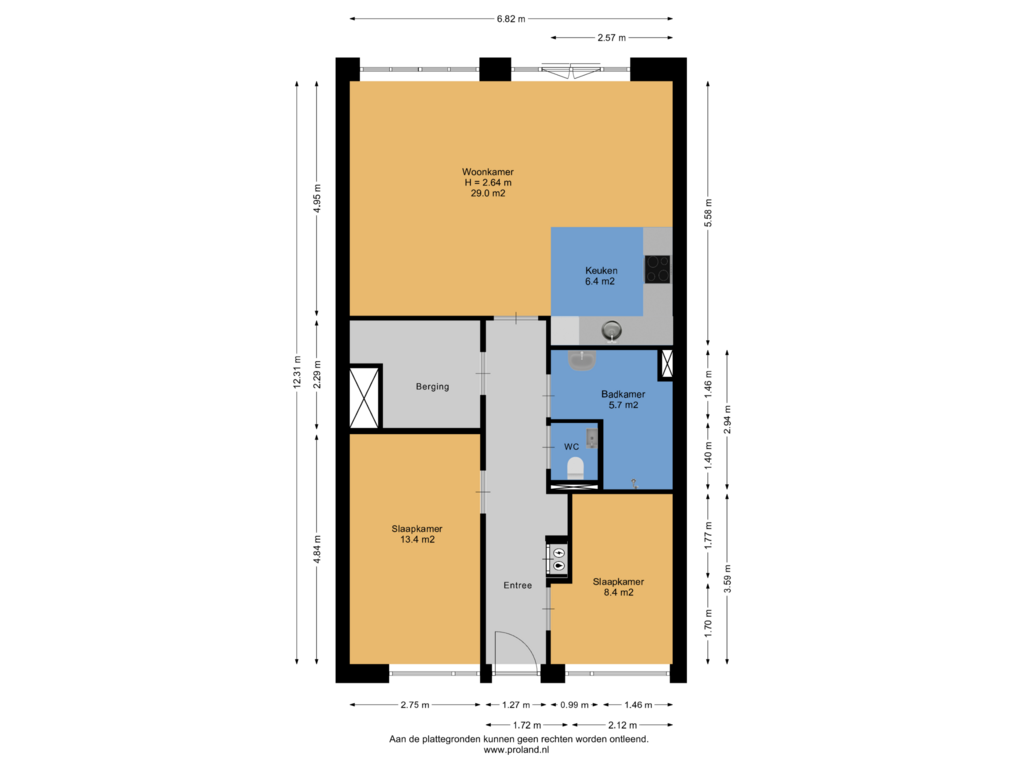 Bekijk plattegrond van Appartement van Agoraweg 139