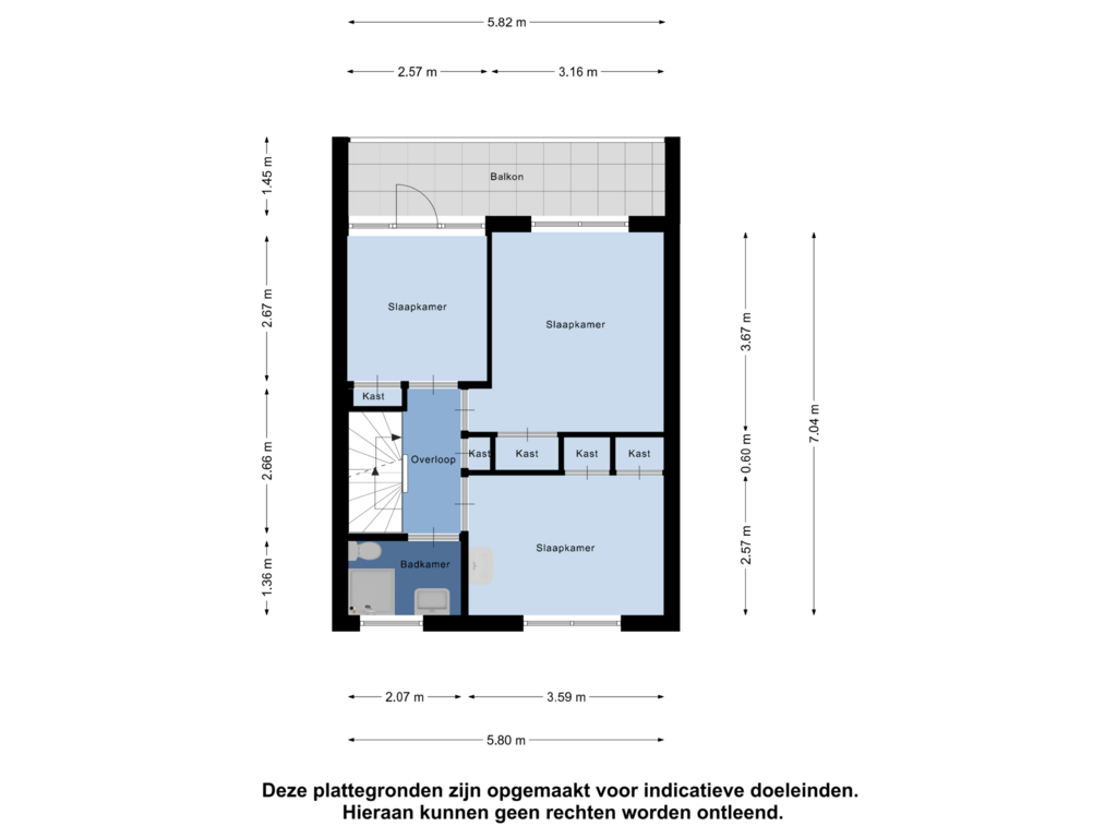 Bekijk plattegrond van Eerste Verdieping van Jan Pieterszoon Coenlaan 34