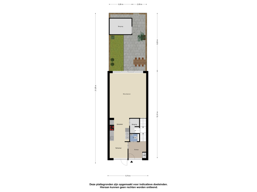 Bekijk plattegrond van Begane Grond_Tuin van Maassingel 41