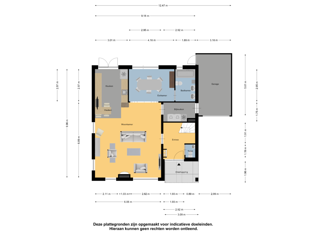 Bekijk plattegrond van Begane Grond van Wûnsstelling 25